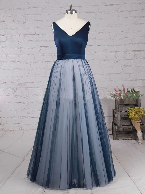 FashionSierra - Vintage Ball Gowns Ladies Elegant V Neck Backless Celebrity Robes