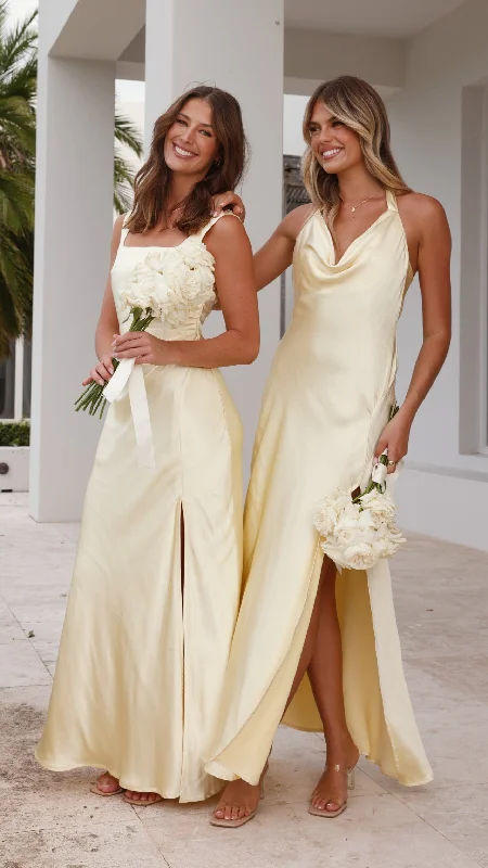 Alaria Maxi Dress - Yellow