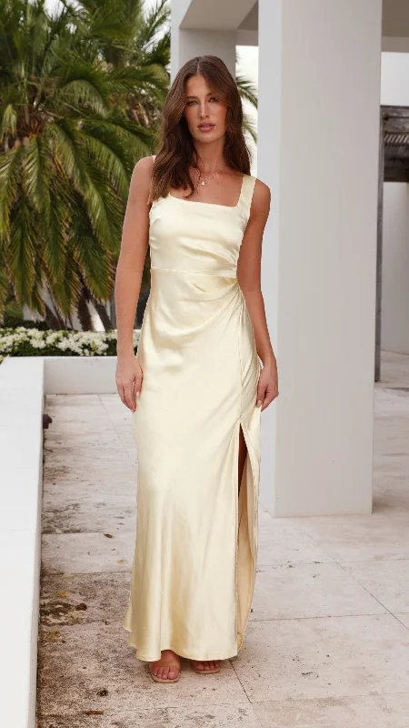 Alaria Maxi Dress - Yellow