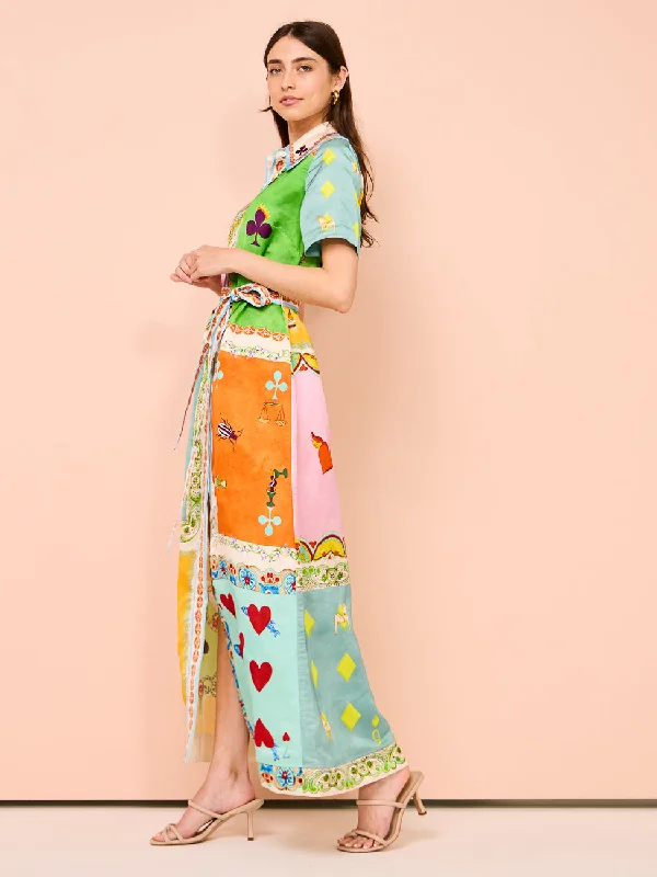 Alemais Rummy Shirtdress in Multi