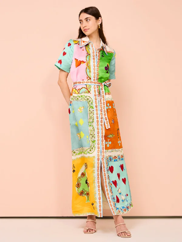 Alemais Rummy Shirtdress in Multi