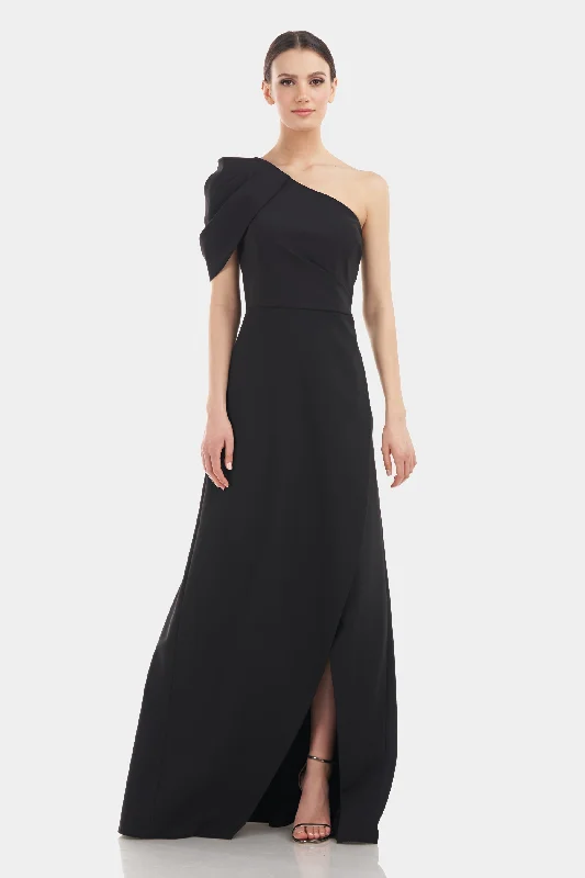 Briana Shoulder Draped Gown