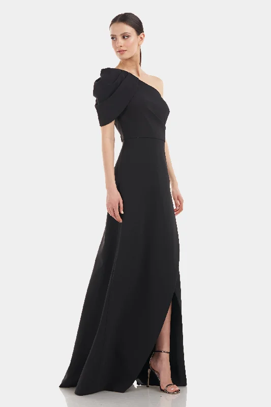 Briana Shoulder Draped Gown