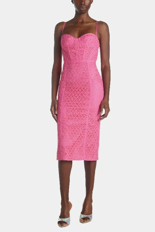 CHARLEY MIDI LACE DRESS