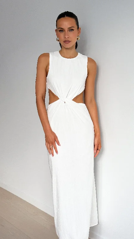 Damiana Maxi Dress - White