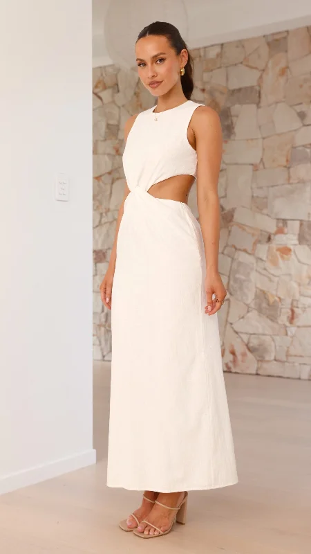 Damiana Maxi Dress - White