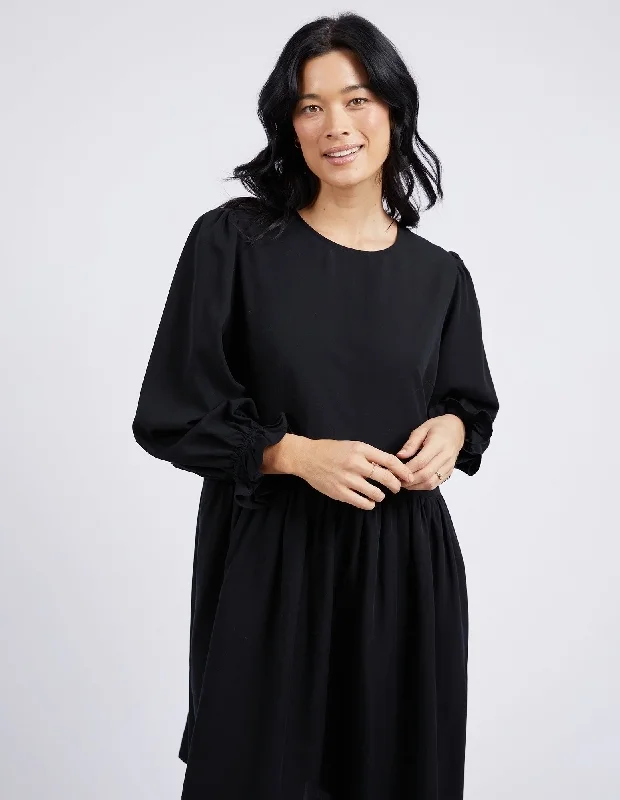 Elm River Dress Black