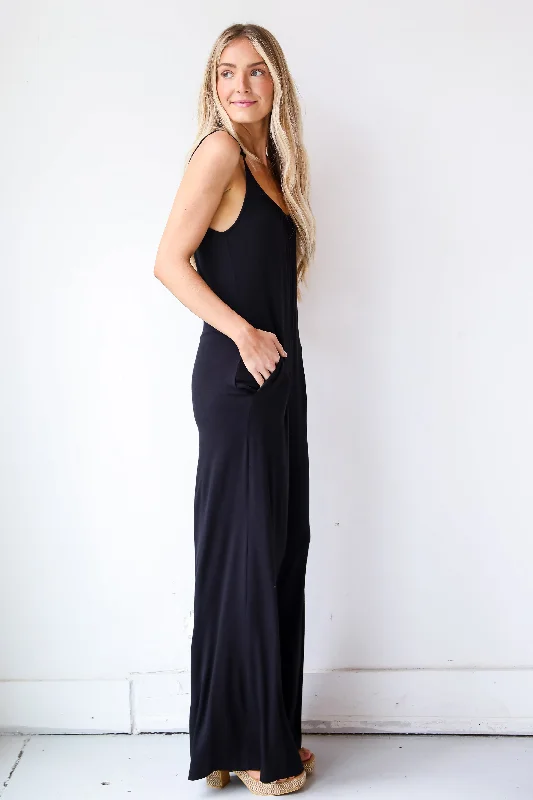 Exceptional Choice Black Jumpsuit - DU DEAL