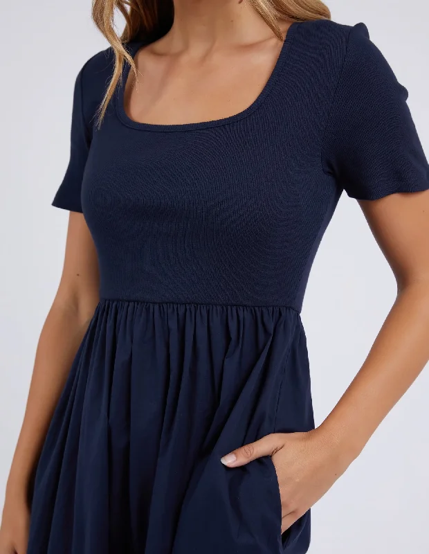 Foxwood Ella Dress Navy