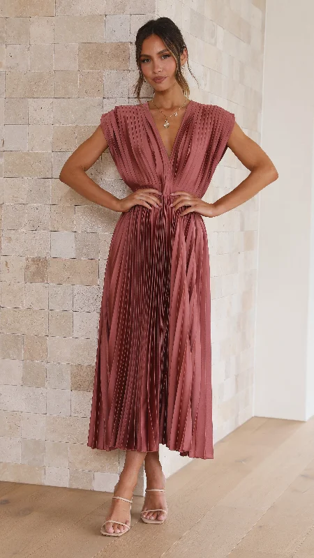 Gina Maxi Dress - Chocolate