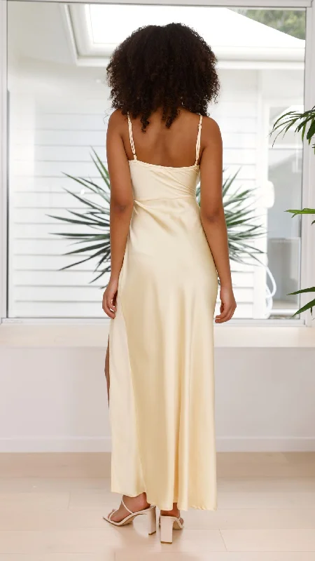 Ilana Maxi Dress - Yellow