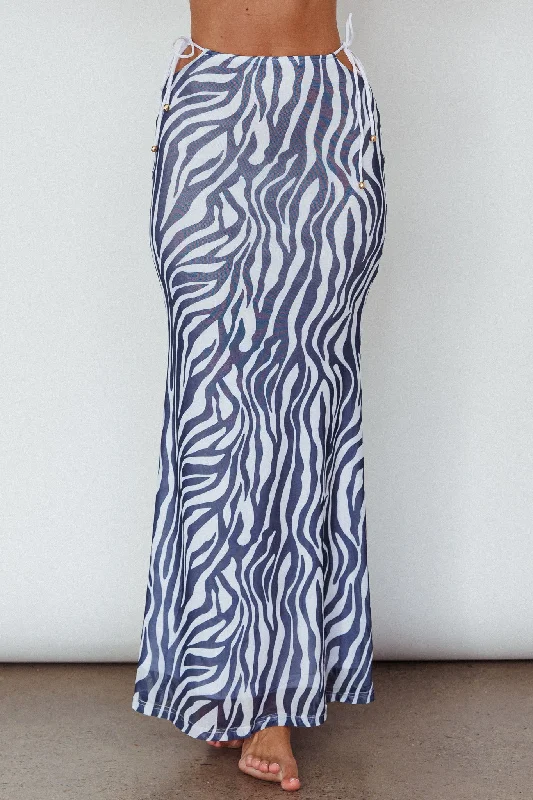 Just Like That Multiway Midi Dress & Scarf Navy