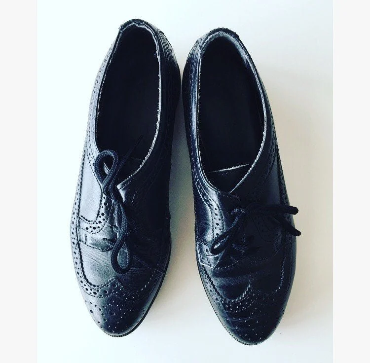 Black ""Men's"" Shoes