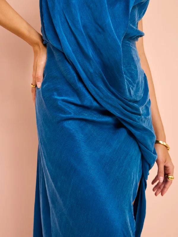 One Fell Swoop Philly Dress in Egyptian Blue