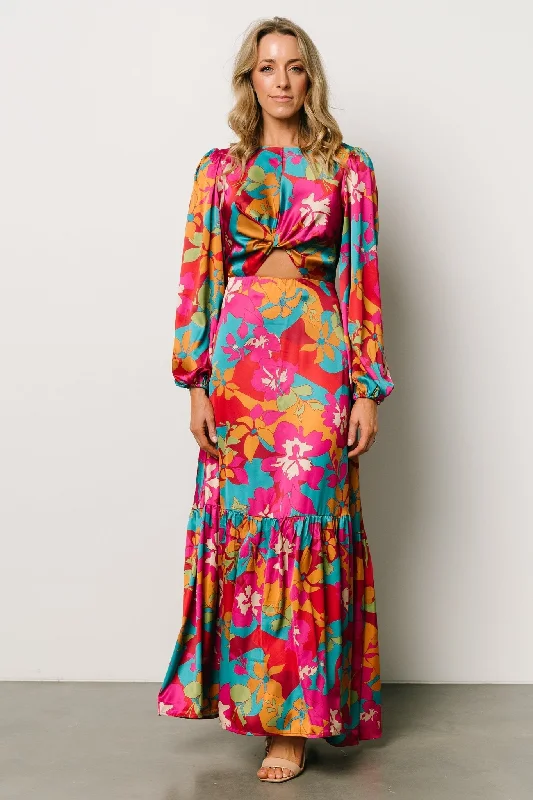 Paradisia Cut Out Maxi Dress | Multi