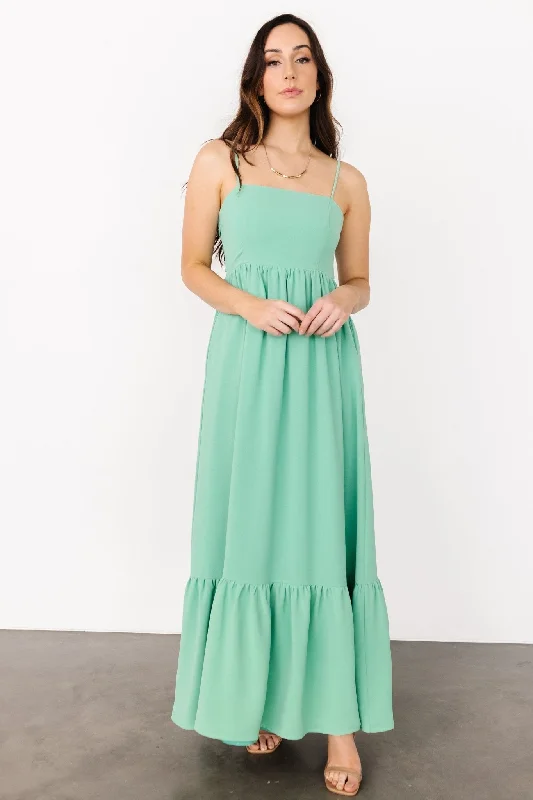 Regan Tank Maxi Dress | Dusty Green