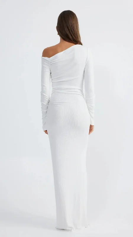 Reyna Maxi Dress - White