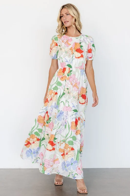 Risette Maxi Dress | Multi Floral