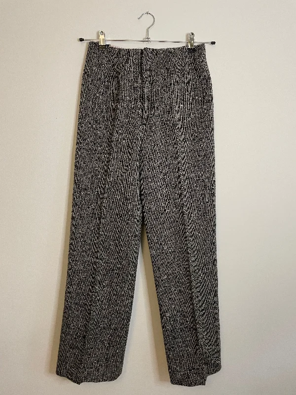 Salt and Pepper Wool Slacks