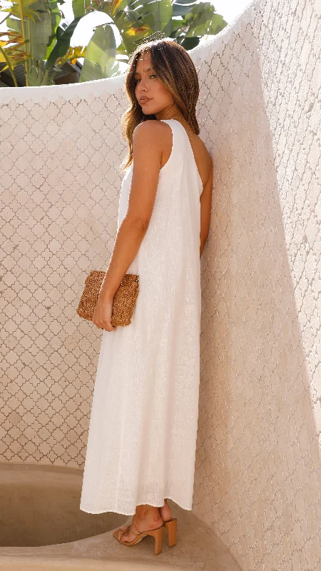 Stormi Maxi Dress - White