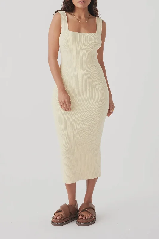 Tully Dress - Butter